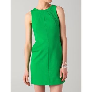 Diane Von Furstenberg Green Mini Dress